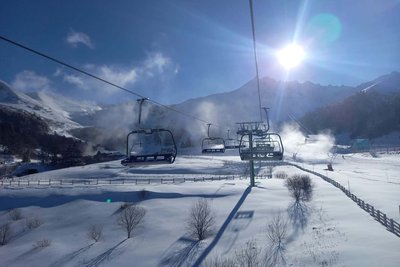 École de ski by Jean-Luc