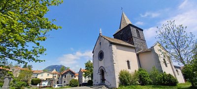 Vue sur le puy de Dôme depuis Laschamps