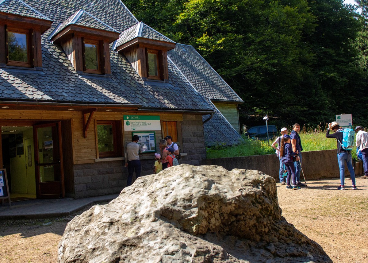 La maison de la Réserve de la Vallée de Chaudefour