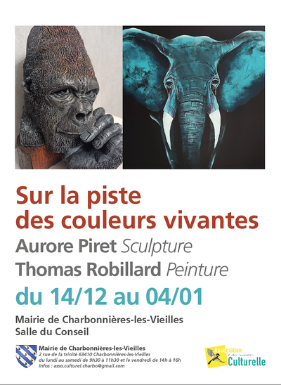 Exposition Sur la piste des couleurs vivantes