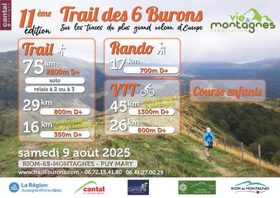 Trail des 6 Burons 2025_Riom-ès-Montagnes