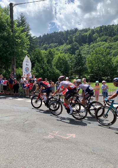 Tour de France 2025 - Arrivée de l'étape Ennezat/Le Mont-Dore (Puy de Sancy)_Mont-Dore