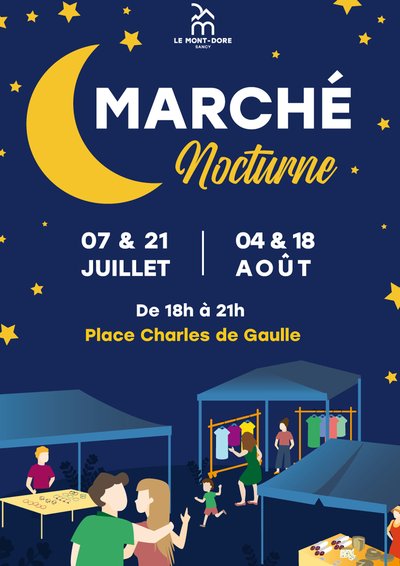 Marchés nocturnes de l'été au Mont-Dore