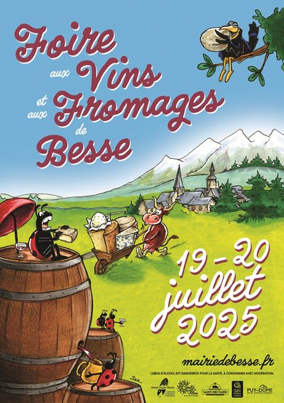 Foire nationale aux vins et aux fromages_Besse-et-Saint-Anastaise