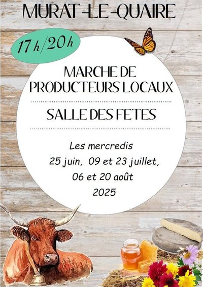 Marché de producteurs locaux