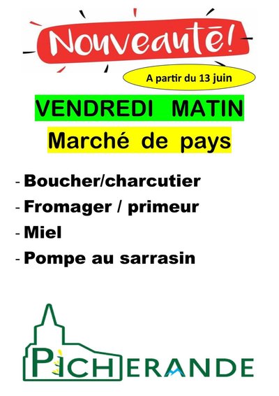 Marché de Picherande_Picherande