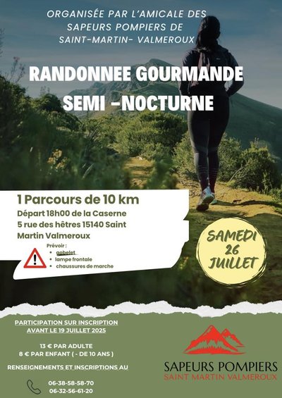 Randonnée gourmande_Saint-Martin-Valmeroux