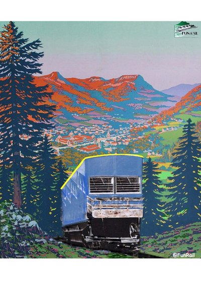 Découverte du funiculaire_La Bourboule