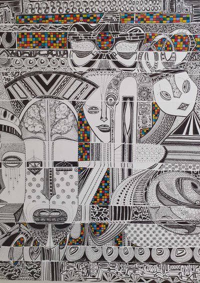 Exposition de peinture_La Bourboule