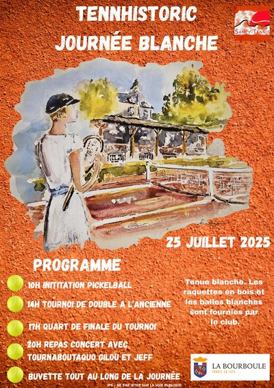 Tennhistoric - Journée blanche_La Bourboule