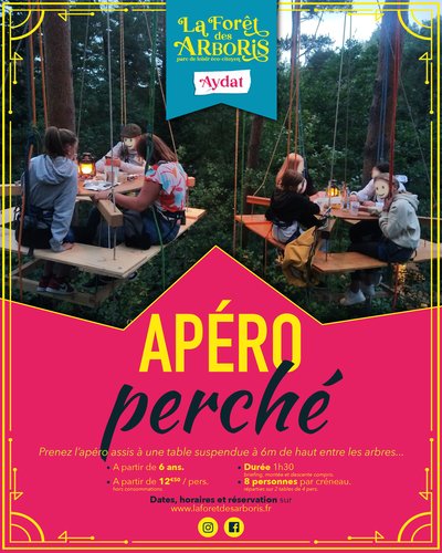 Affiche apéro perché