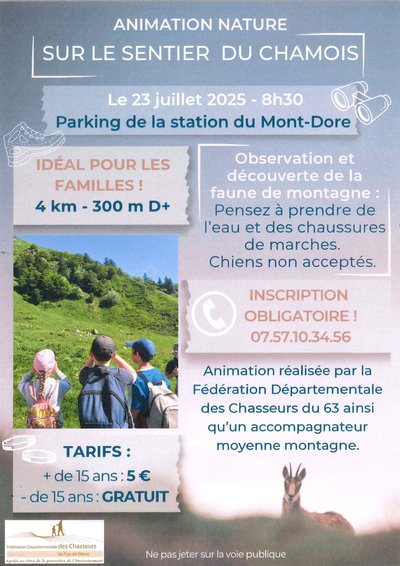 Sur le sentier du chamois_Mont-Dore