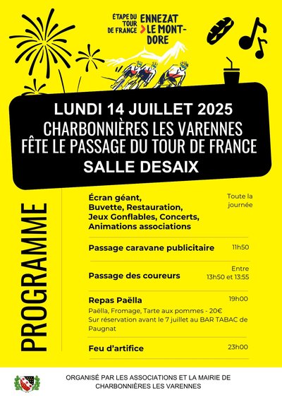 Tour de France à Charbonnières les Varennes_Charbonnières-les-Varennes