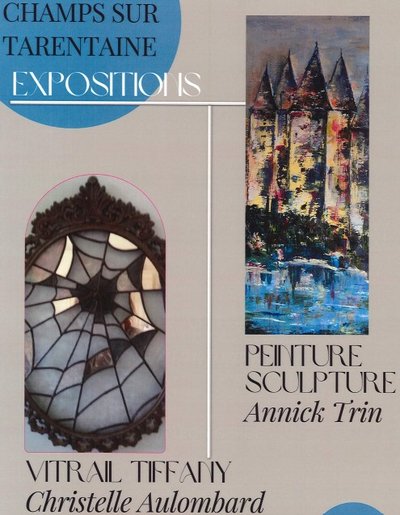 Expositions peinture -sculpture - vitrail_Champs-sur-Tarentaine-Marchal