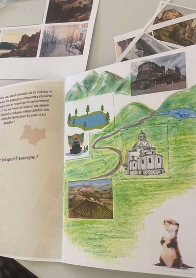 Atelier créatif – Carnet de voyage_Murol