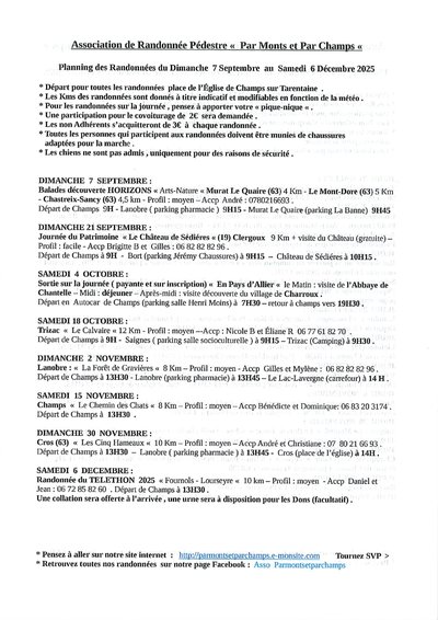 Randonnée du dimanche_Champs-sur-Tarentaine-Marchal