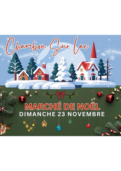 Marché de Noël_Chambon-sur-Lac