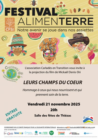 Festival AlimenTerre - Projection film/débat_Thiézac