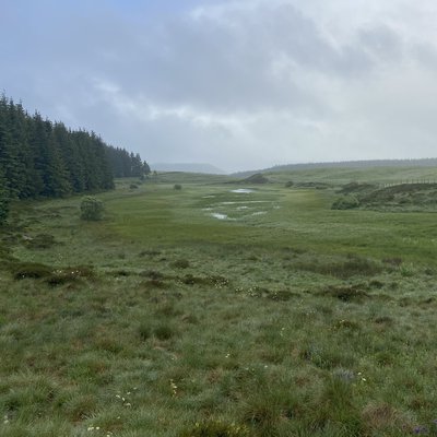 l'estivadoux, presque asséché