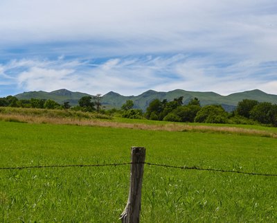 Vue sur le massif du Sancy