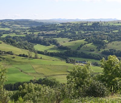 Monts du Cantal et vallée de la Santoire