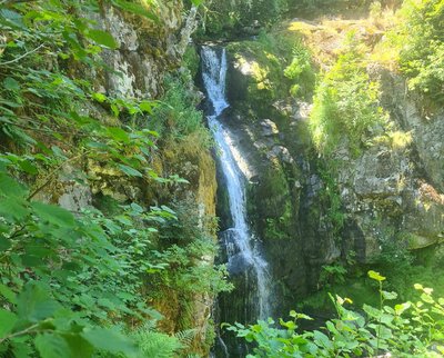 la cascade des Vergnes