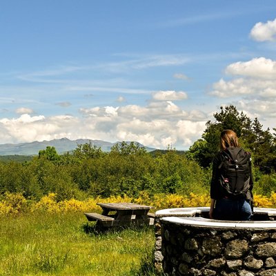 Point de vue depuis le puy du Fraisse