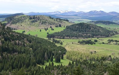 Point de vue depuis le sommet