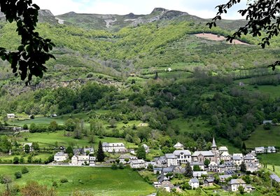 le bourg du Falgoux